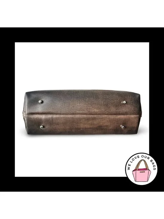 NWT New COACH EMPIRE 48 Glovetanned Loved Leather Black Brown Carryall Bag CBH47 - Picture 5 of 9